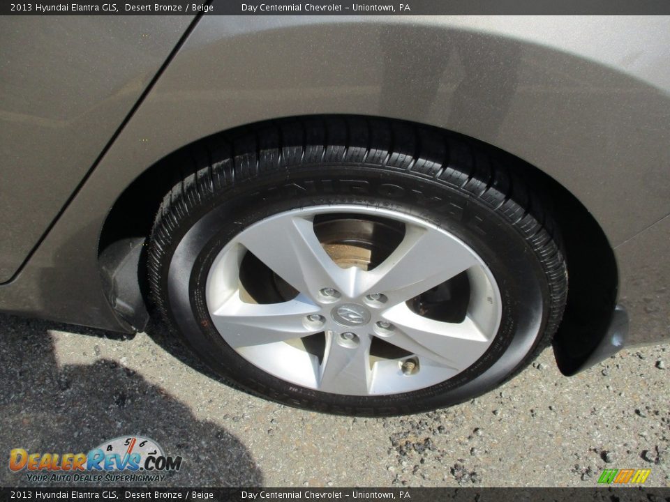 2013 Hyundai Elantra GLS Desert Bronze / Beige Photo #16