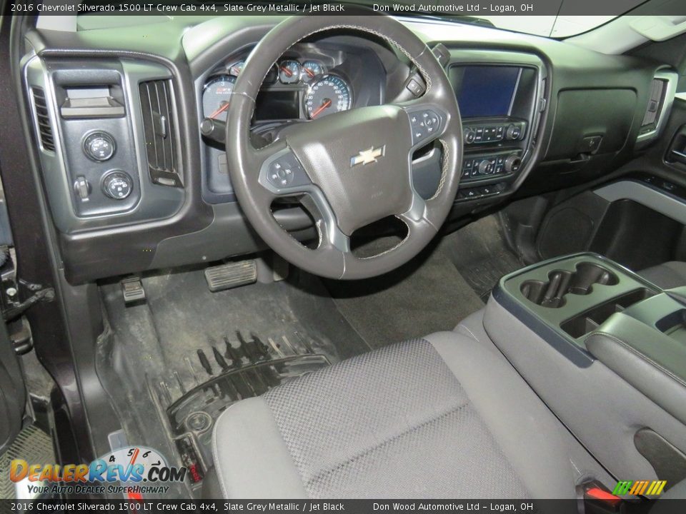 2016 Chevrolet Silverado 1500 LT Crew Cab 4x4 Slate Grey Metallic / Jet Black Photo #28