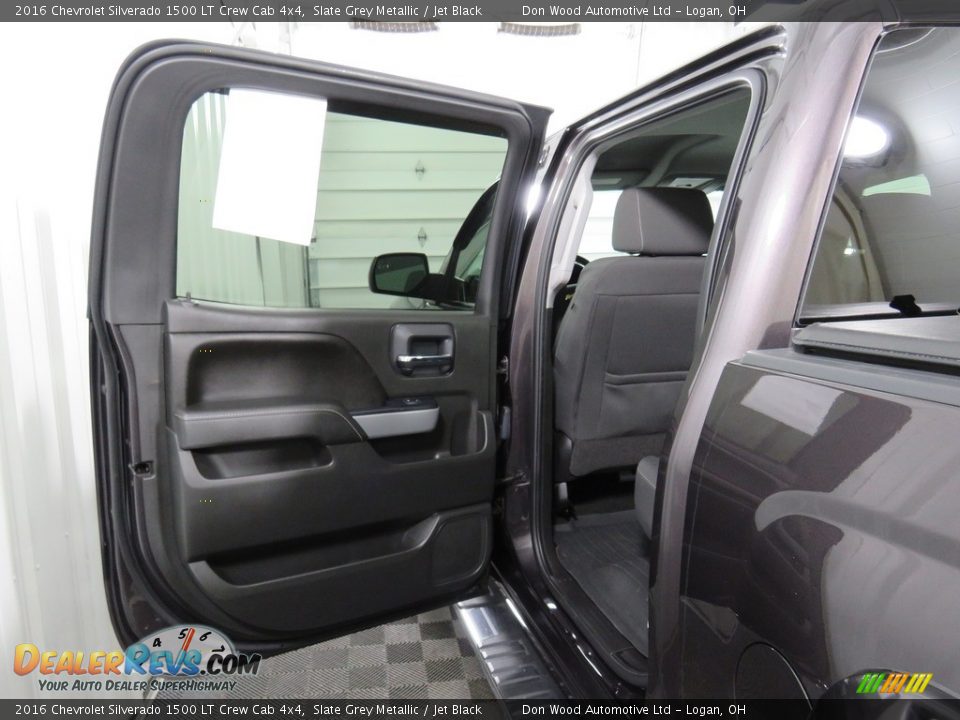 2016 Chevrolet Silverado 1500 LT Crew Cab 4x4 Slate Grey Metallic / Jet Black Photo #30