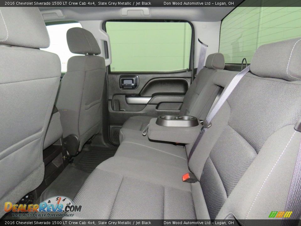 2016 Chevrolet Silverado 1500 LT Crew Cab 4x4 Slate Grey Metallic / Jet Black Photo #31