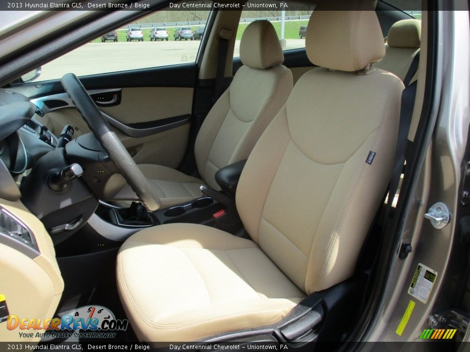 2013 Hyundai Elantra GLS Desert Bronze / Beige Photo #20