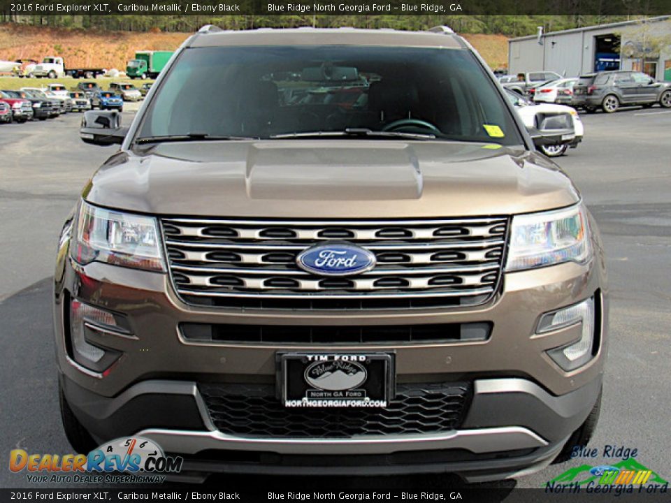 2016 Ford Explorer XLT Caribou Metallic / Ebony Black Photo #8