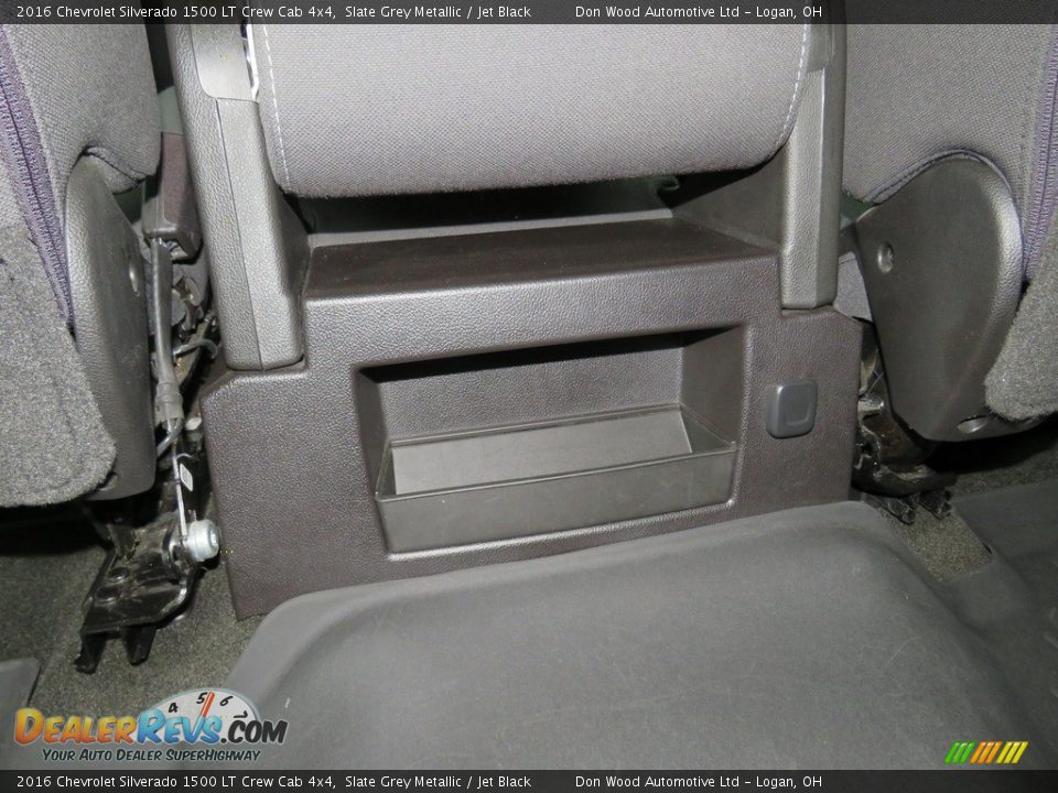 2016 Chevrolet Silverado 1500 LT Crew Cab 4x4 Slate Grey Metallic / Jet Black Photo #32