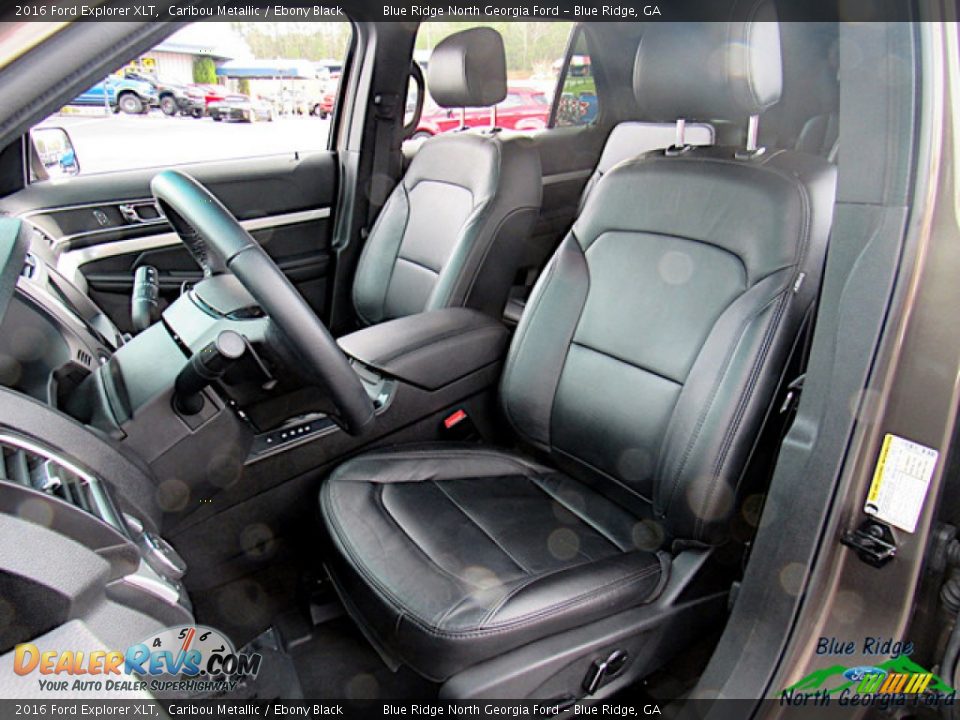 2016 Ford Explorer XLT Caribou Metallic / Ebony Black Photo #10