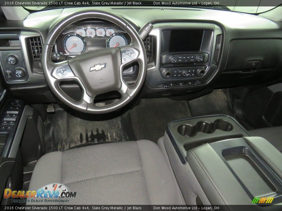 2016 Chevrolet Silverado 1500 LT Crew Cab 4x4 Slate Grey Metallic / Jet Black Photo #33