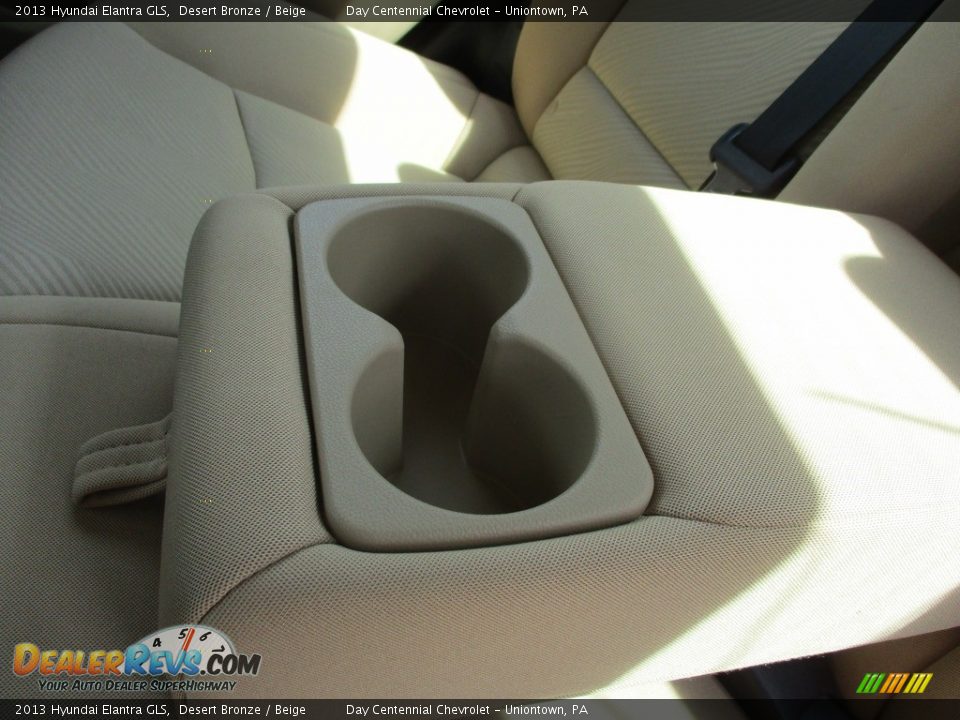 2013 Hyundai Elantra GLS Desert Bronze / Beige Photo #23