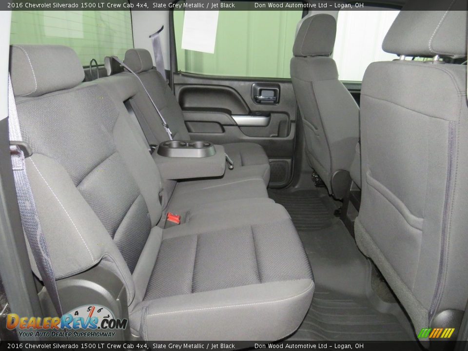 2016 Chevrolet Silverado 1500 LT Crew Cab 4x4 Slate Grey Metallic / Jet Black Photo #35