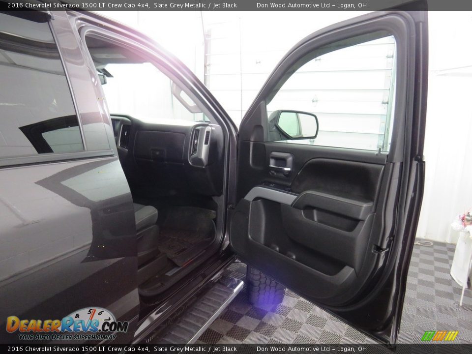 2016 Chevrolet Silverado 1500 LT Crew Cab 4x4 Slate Grey Metallic / Jet Black Photo #36