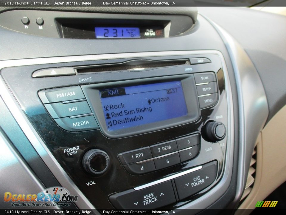 2013 Hyundai Elantra GLS Desert Bronze / Beige Photo #25
