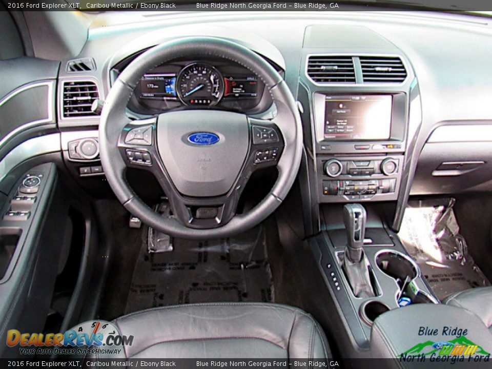 2016 Ford Explorer XLT Caribou Metallic / Ebony Black Photo #16