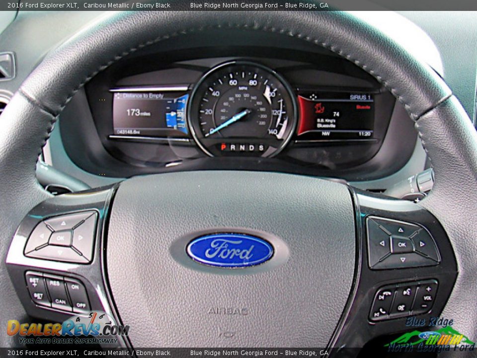 2016 Ford Explorer XLT Caribou Metallic / Ebony Black Photo #19