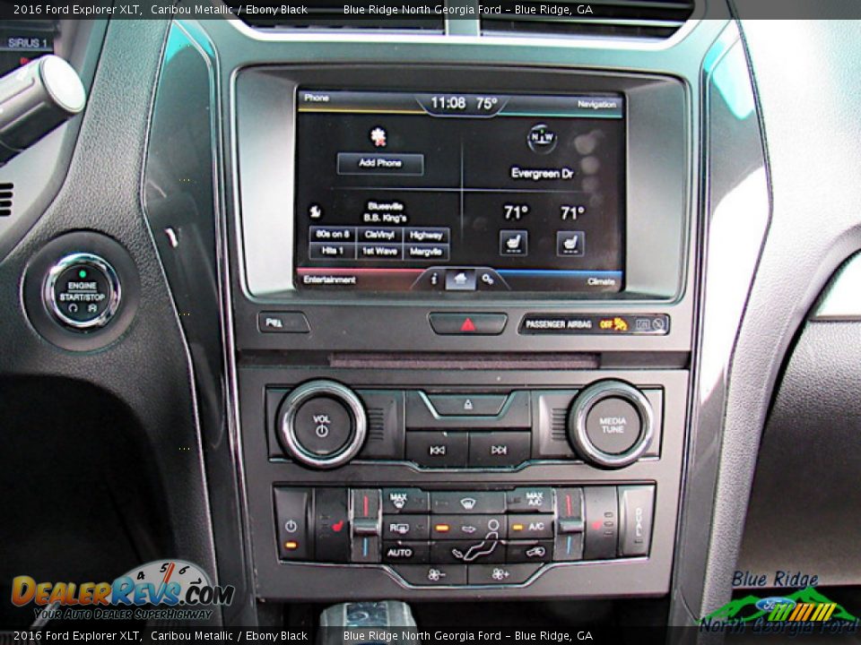 2016 Ford Explorer XLT Caribou Metallic / Ebony Black Photo #20