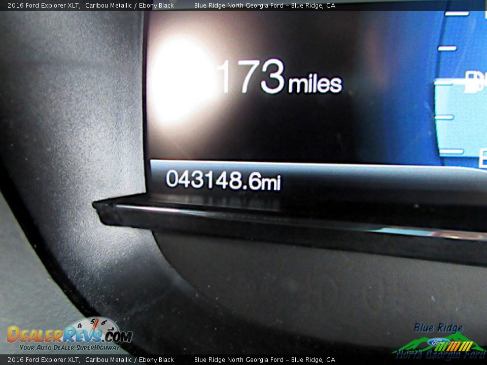2016 Ford Explorer XLT Caribou Metallic / Ebony Black Photo #21