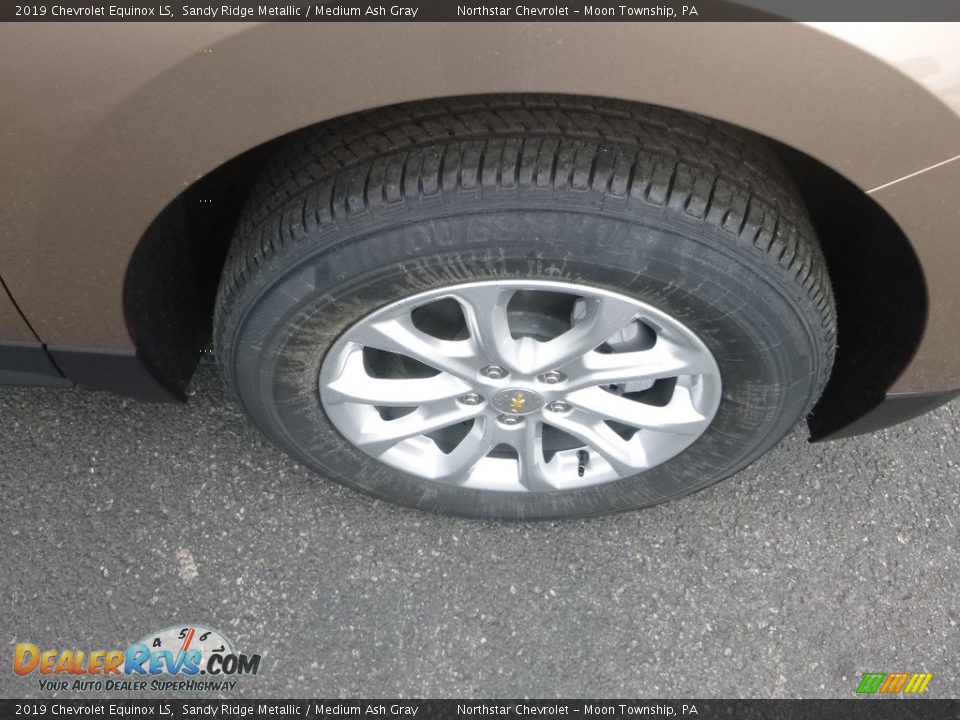 2019 Chevrolet Equinox LS Sandy Ridge Metallic / Medium Ash Gray Photo #9