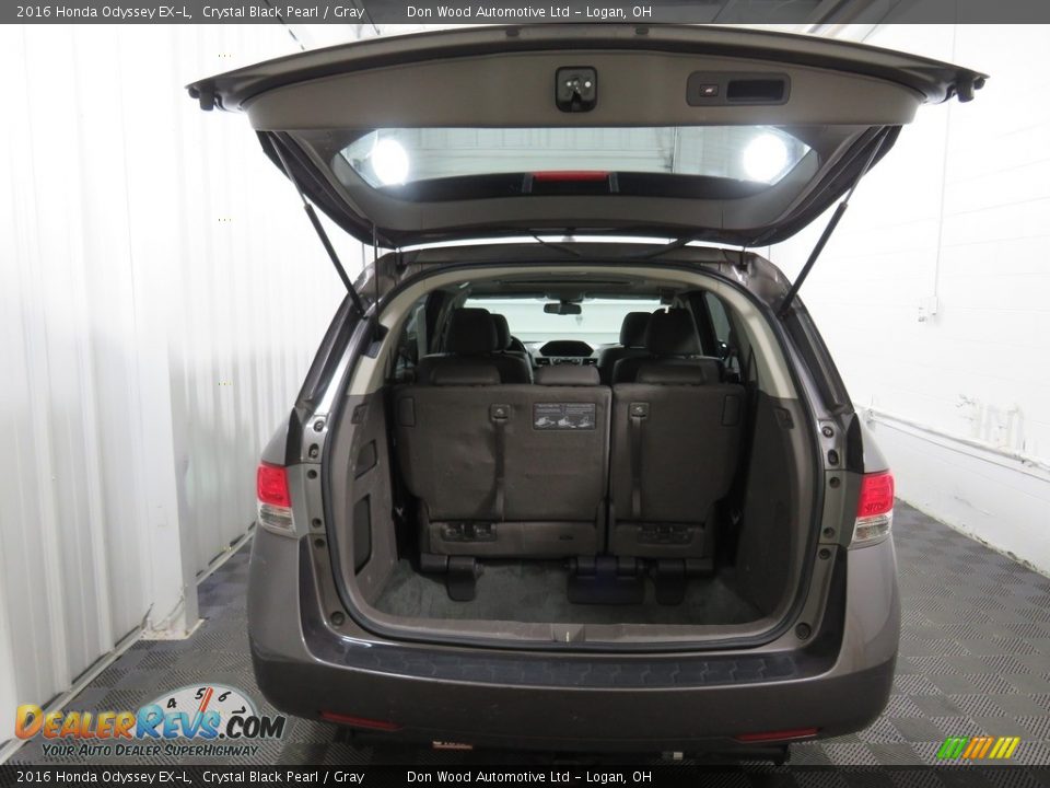 2016 Honda Odyssey EX-L Crystal Black Pearl / Gray Photo #15