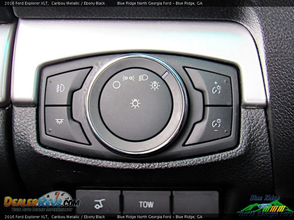 2016 Ford Explorer XLT Caribou Metallic / Ebony Black Photo #26
