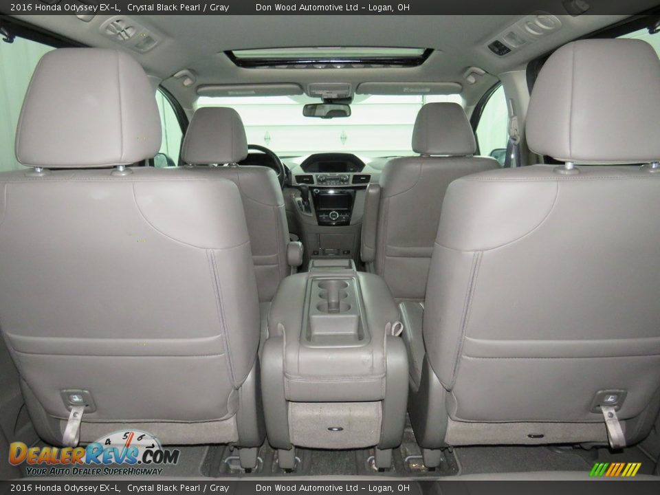 2016 Honda Odyssey EX-L Crystal Black Pearl / Gray Photo #17
