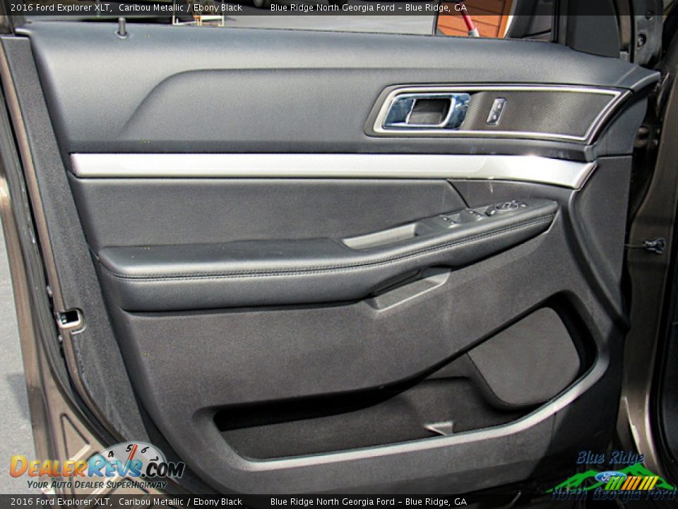 2016 Ford Explorer XLT Caribou Metallic / Ebony Black Photo #29