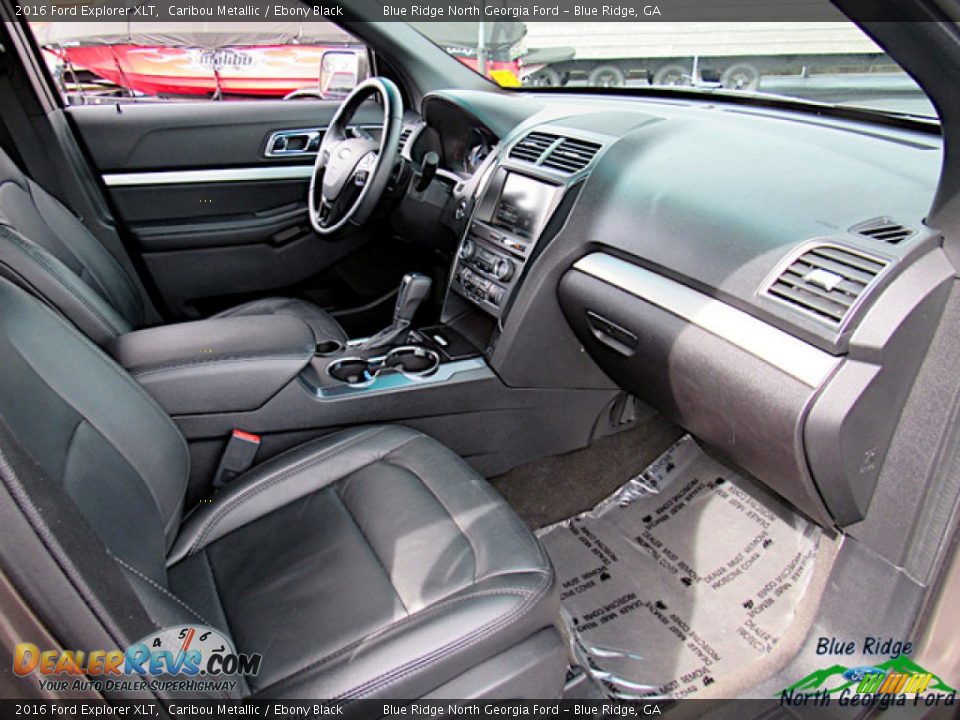 2016 Ford Explorer XLT Caribou Metallic / Ebony Black Photo #31