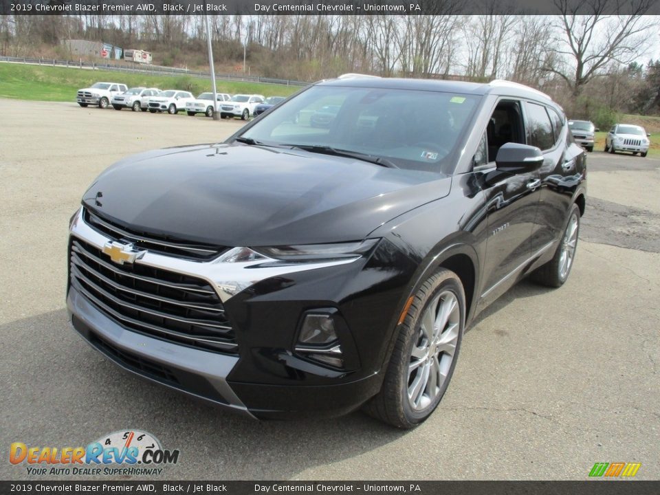 2019 Chevrolet Blazer Premier AWD Black / Jet Black Photo #7
