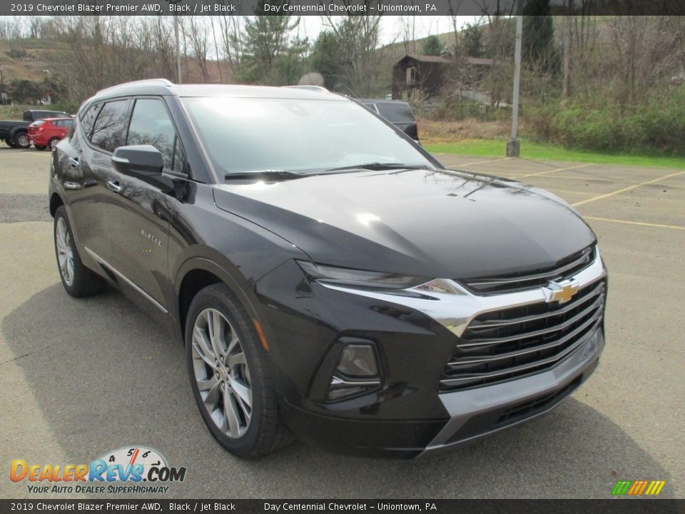 2019 Chevrolet Blazer Premier AWD Black / Jet Black Photo #9
