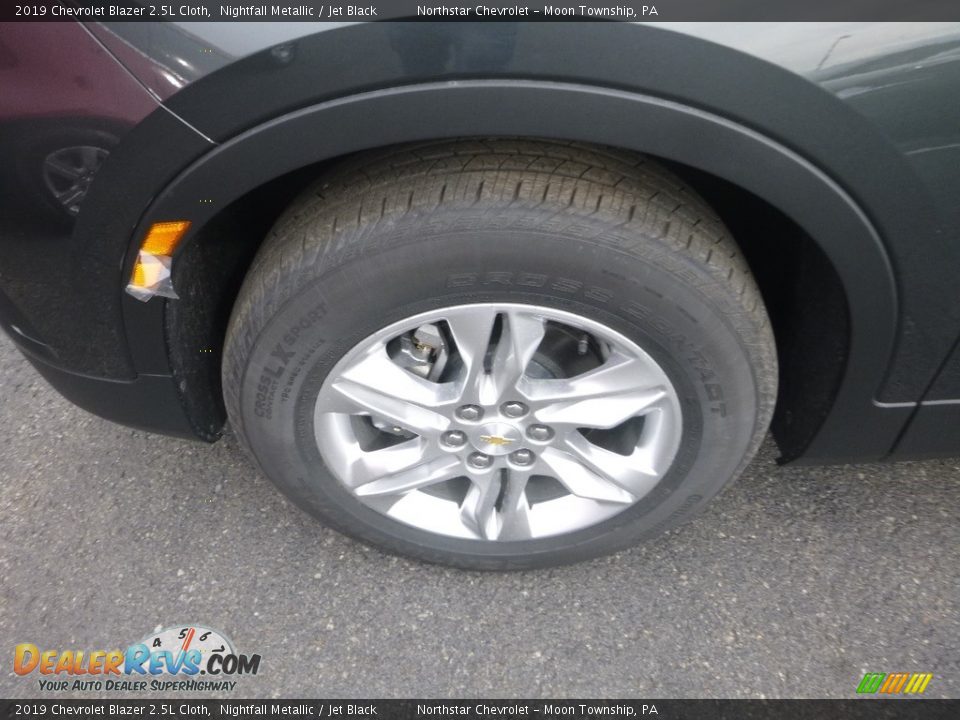 2019 Chevrolet Blazer 2.5L Cloth Nightfall Metallic / Jet Black Photo #2