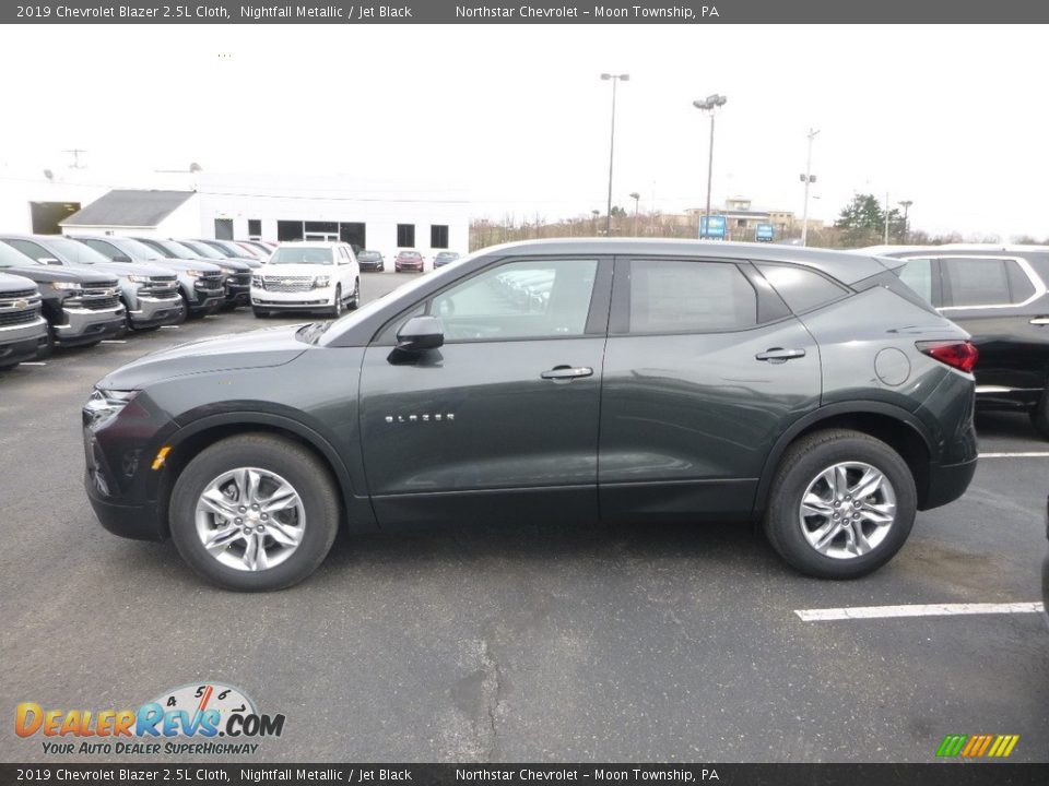 Nightfall Metallic 2019 Chevrolet Blazer 2.5L Cloth Photo #3