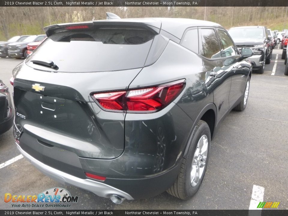 2019 Chevrolet Blazer 2.5L Cloth Nightfall Metallic / Jet Black Photo #6
