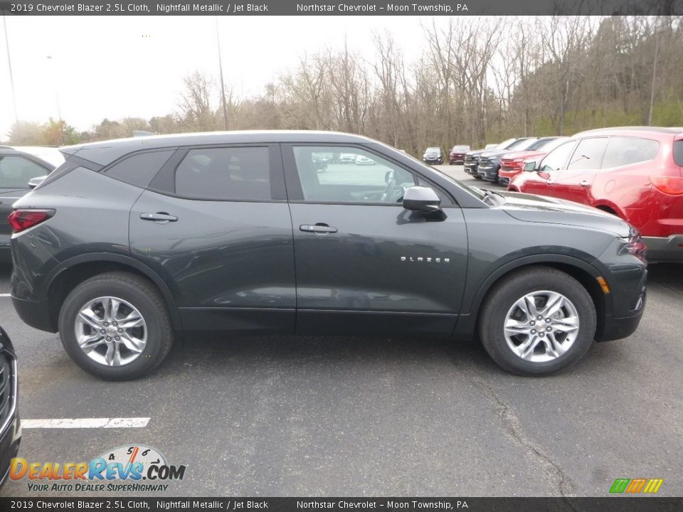2019 Chevrolet Blazer 2.5L Cloth Nightfall Metallic / Jet Black Photo #7
