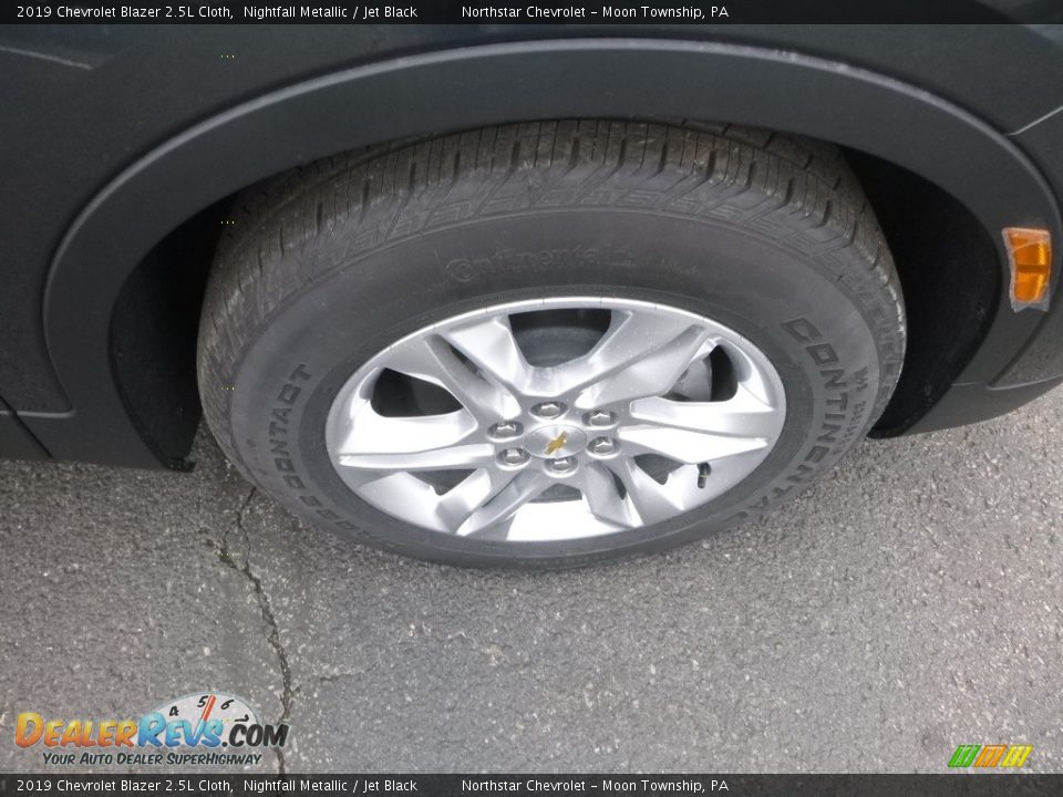 2019 Chevrolet Blazer 2.5L Cloth Nightfall Metallic / Jet Black Photo #10
