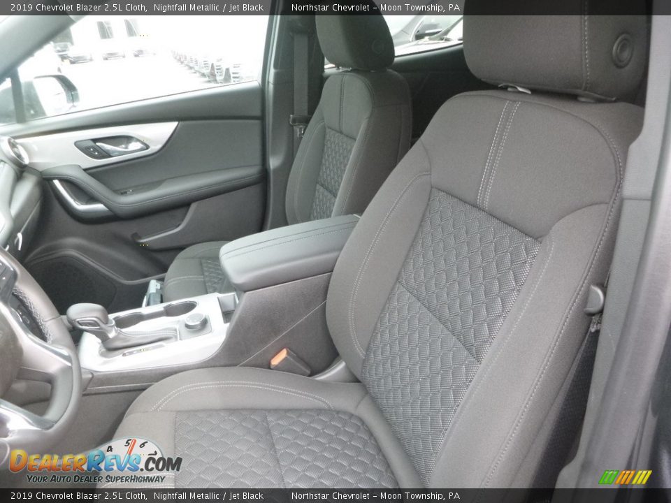 2019 Chevrolet Blazer 2.5L Cloth Nightfall Metallic / Jet Black Photo #14