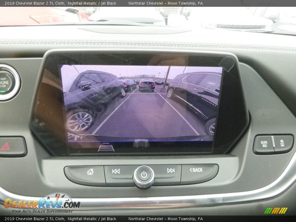 2019 Chevrolet Blazer 2.5L Cloth Nightfall Metallic / Jet Black Photo #17