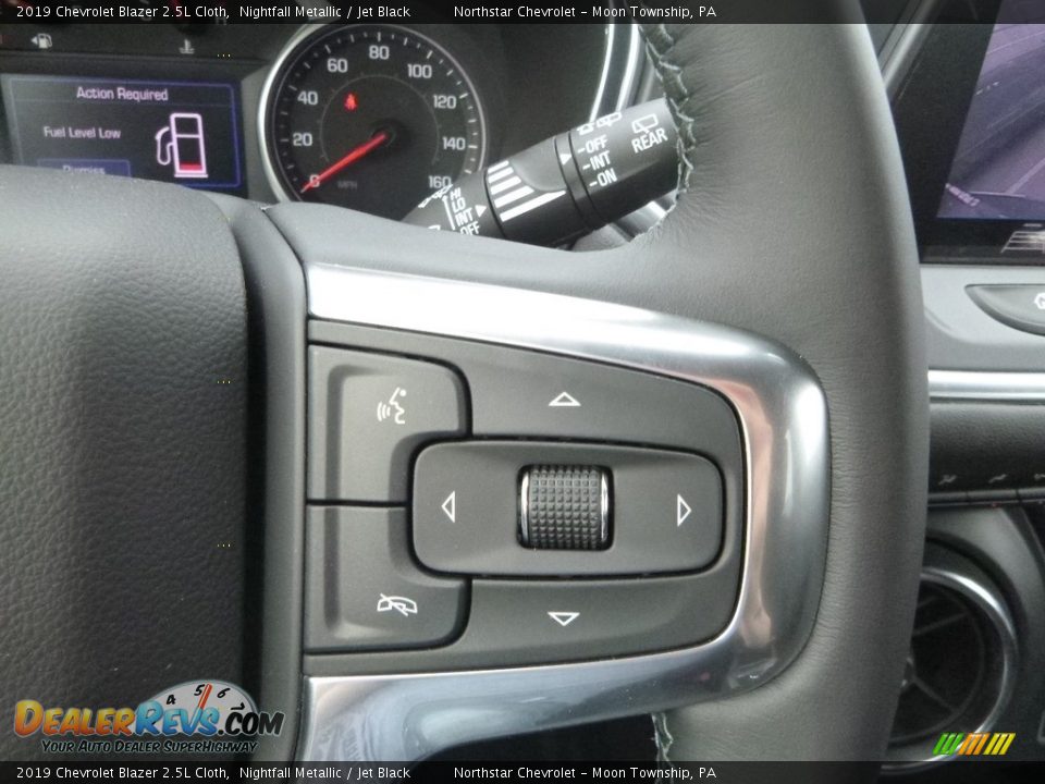 2019 Chevrolet Blazer 2.5L Cloth Nightfall Metallic / Jet Black Photo #18