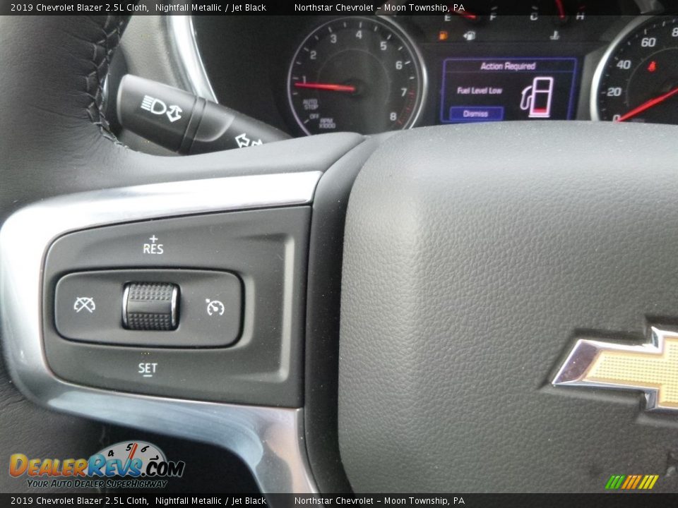2019 Chevrolet Blazer 2.5L Cloth Nightfall Metallic / Jet Black Photo #19