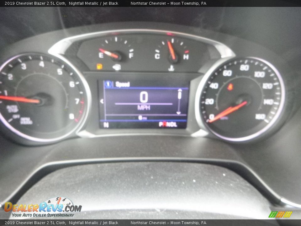 2019 Chevrolet Blazer 2.5L Cloth Nightfall Metallic / Jet Black Photo #20