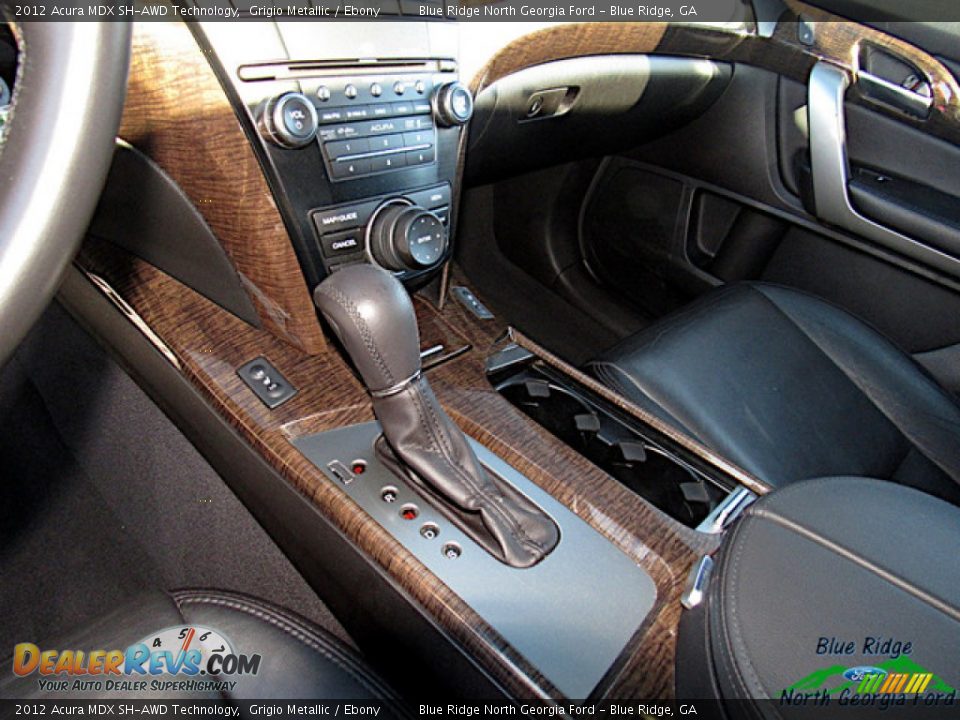 2012 Acura MDX SH-AWD Technology Grigio Metallic / Ebony Photo #25