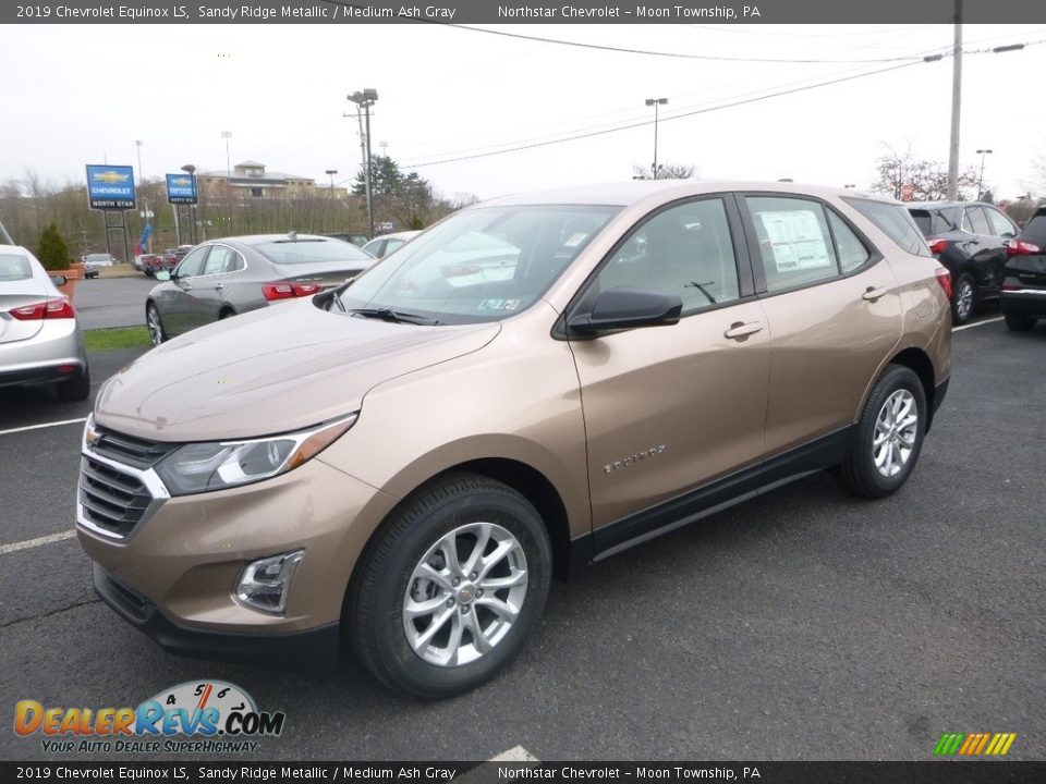 2019 Chevrolet Equinox LS Sandy Ridge Metallic / Medium Ash Gray Photo #1