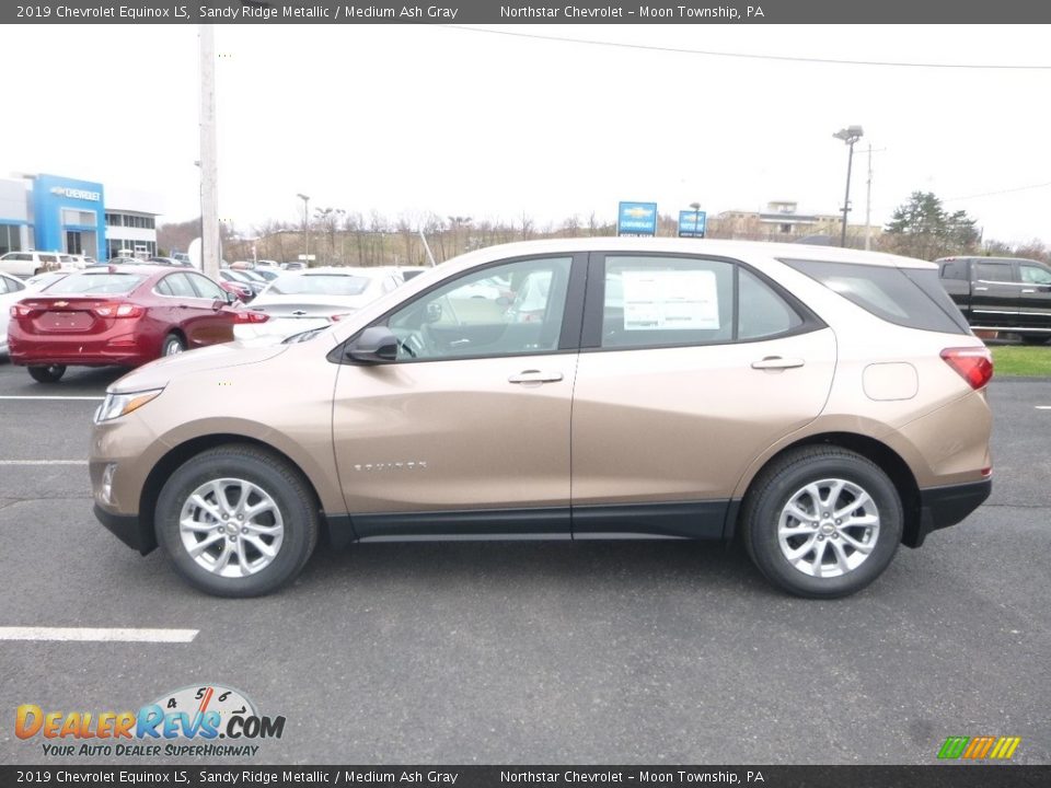 2019 Chevrolet Equinox LS Sandy Ridge Metallic / Medium Ash Gray Photo #2
