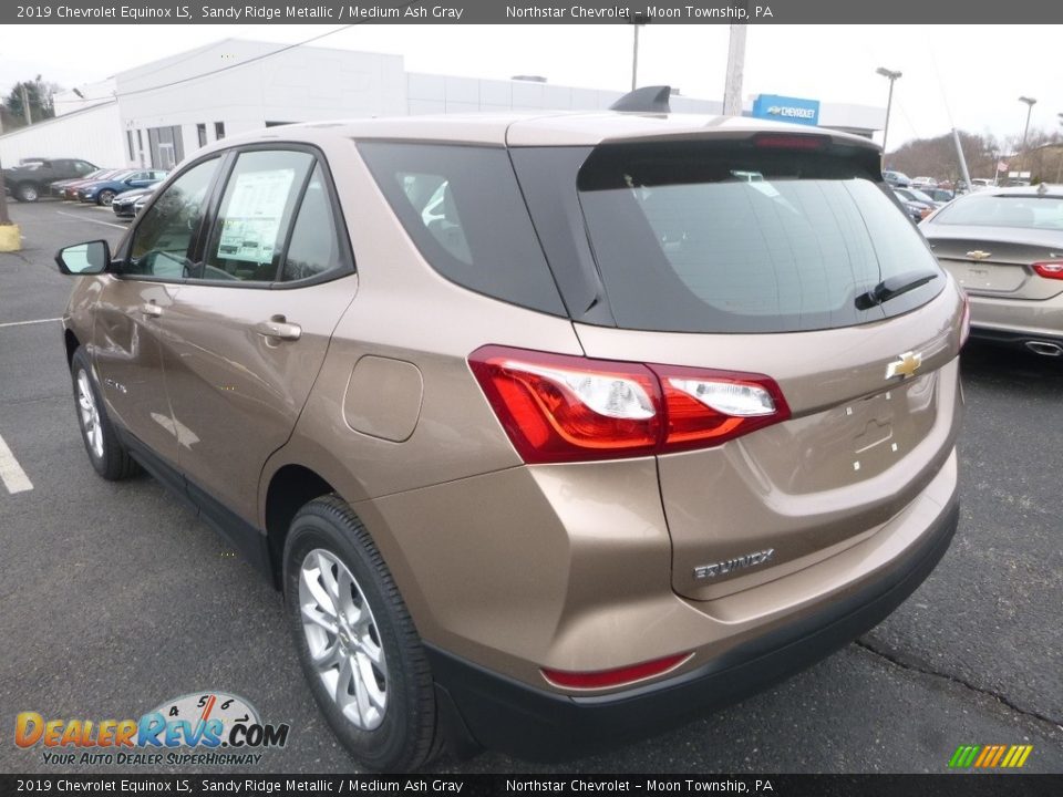 2019 Chevrolet Equinox LS Sandy Ridge Metallic / Medium Ash Gray Photo #3
