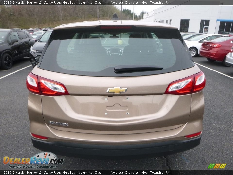 2019 Chevrolet Equinox LS Sandy Ridge Metallic / Medium Ash Gray Photo #4
