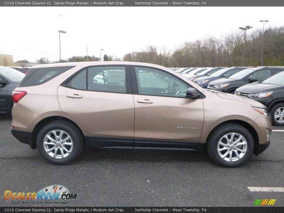 2019 Chevrolet Equinox LS Sandy Ridge Metallic / Medium Ash Gray Photo #6