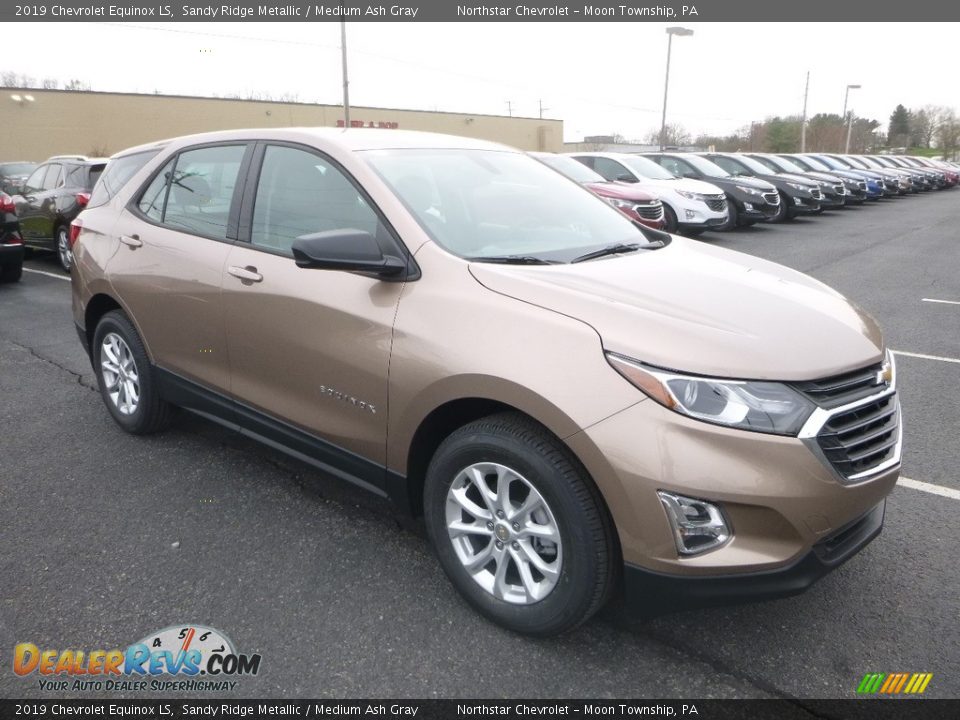 2019 Chevrolet Equinox LS Sandy Ridge Metallic / Medium Ash Gray Photo #7