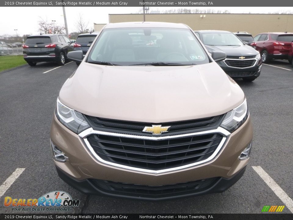 2019 Chevrolet Equinox LS Sandy Ridge Metallic / Medium Ash Gray Photo #8