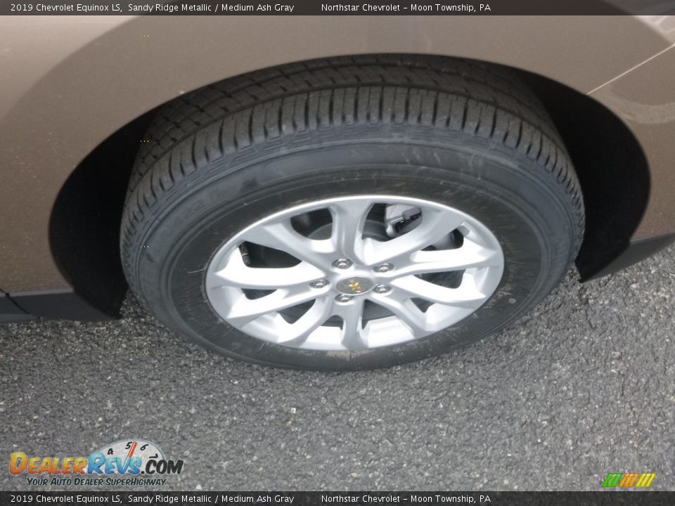 2019 Chevrolet Equinox LS Sandy Ridge Metallic / Medium Ash Gray Photo #9