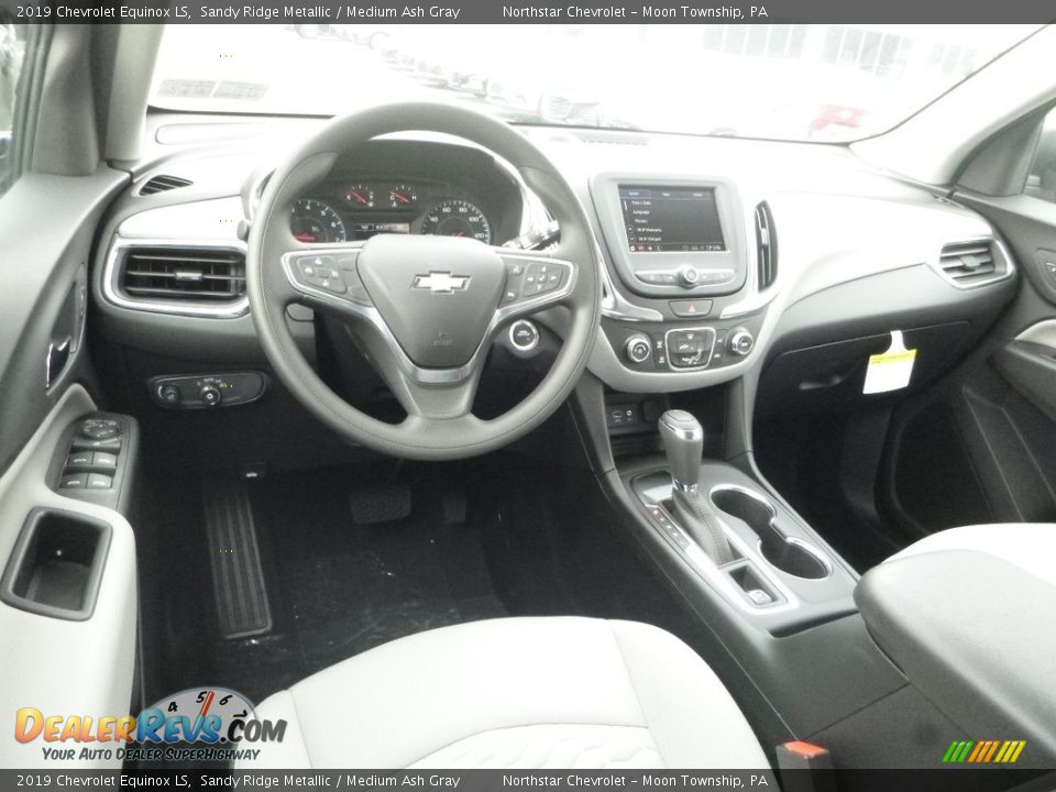 2019 Chevrolet Equinox LS Sandy Ridge Metallic / Medium Ash Gray Photo #13