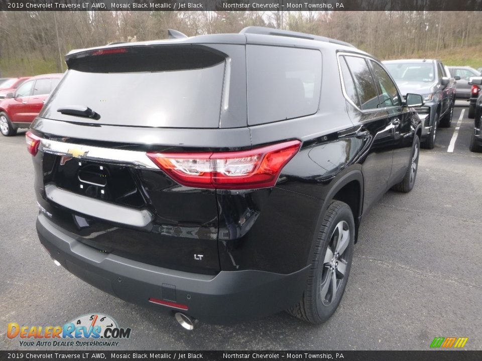 2019 Chevrolet Traverse LT AWD Mosaic Black Metallic / Jet Black Photo #5