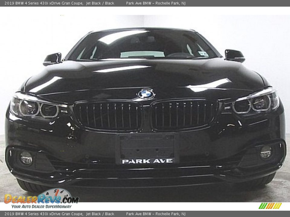 2019 BMW 4 Series 430i xDrive Gran Coupe Jet Black / Black Photo #3
