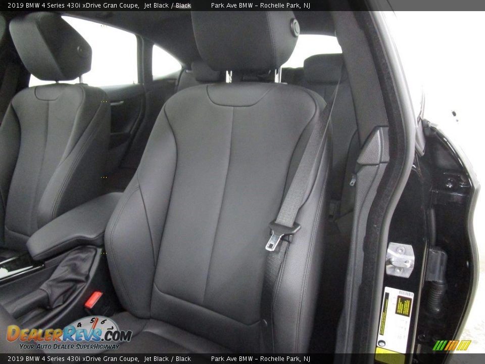 2019 BMW 4 Series 430i xDrive Gran Coupe Jet Black / Black Photo #5