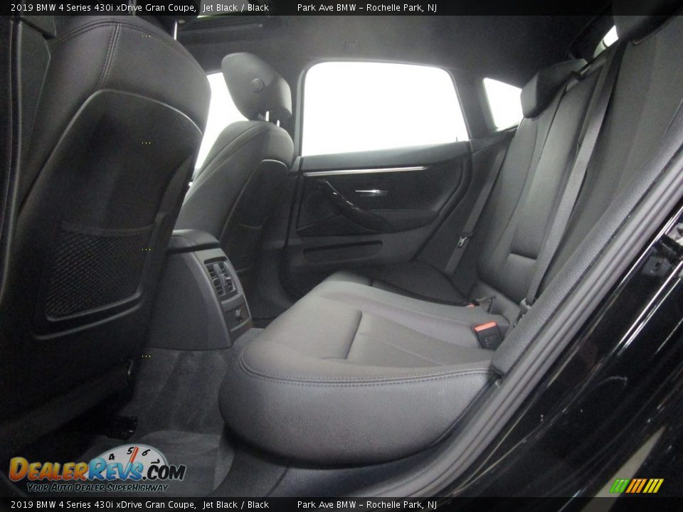 2019 BMW 4 Series 430i xDrive Gran Coupe Jet Black / Black Photo #9