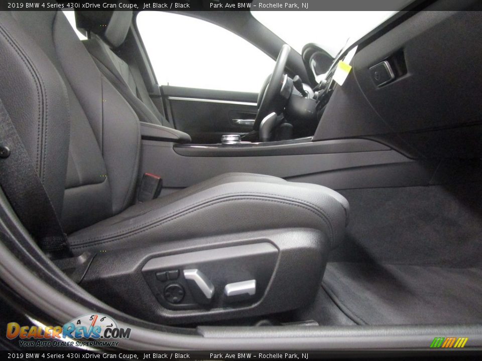 2019 BMW 4 Series 430i xDrive Gran Coupe Jet Black / Black Photo #12